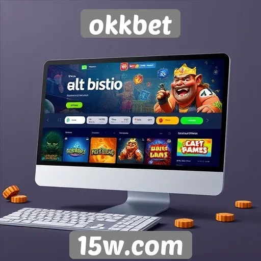 novidades no design da interface do site okkbet