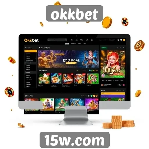 Navegação e usabilidade no site de jogos okkbet